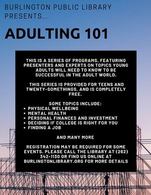 Adulting 101 Series